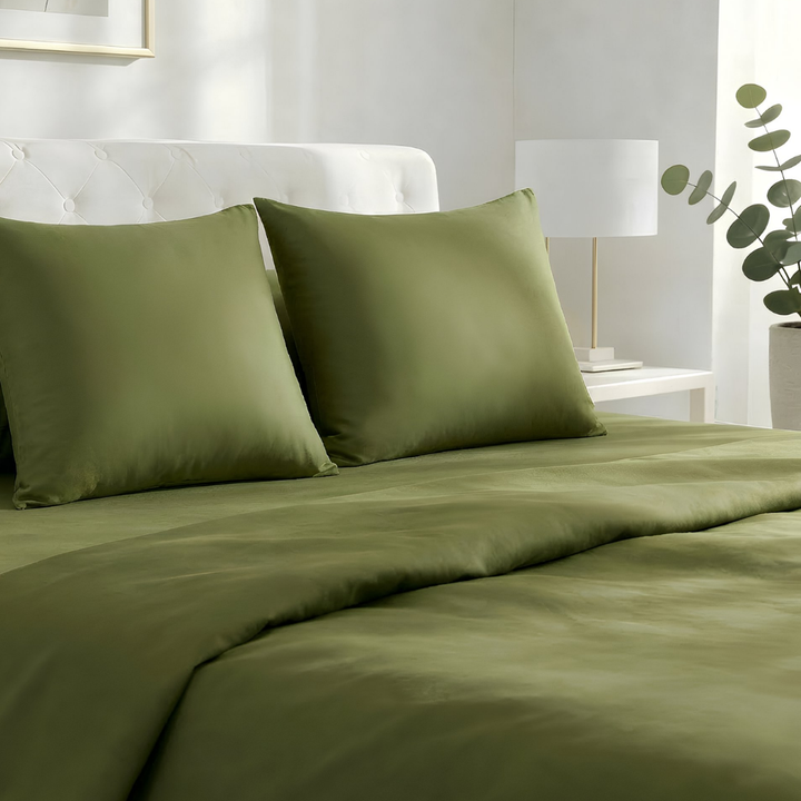 Noroki® - Kopfkissenbezug Set Eukalyptus Lyocell