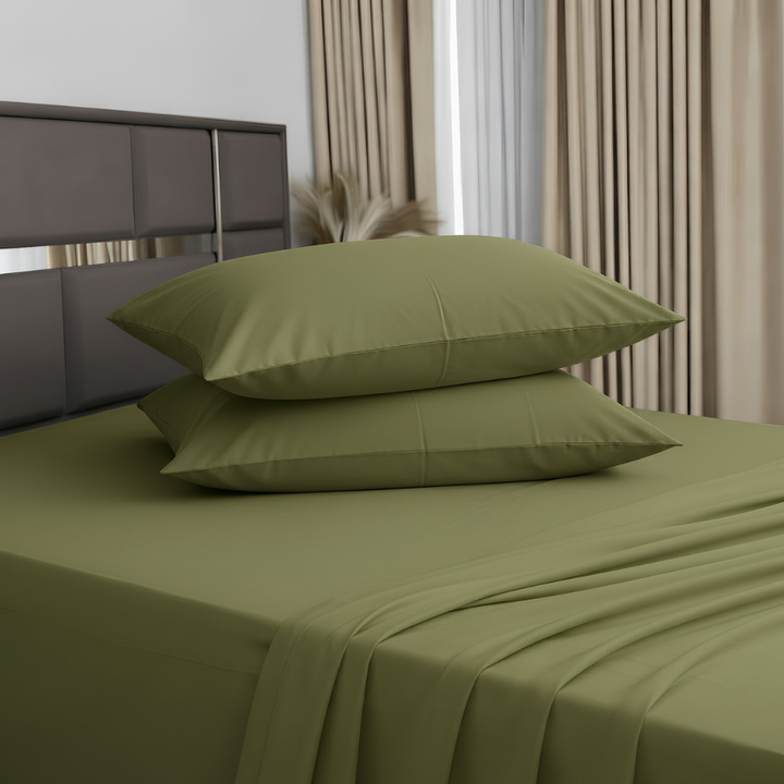 Noroki® - Kopfkissenbezug Set Eukalyptus Lyocell