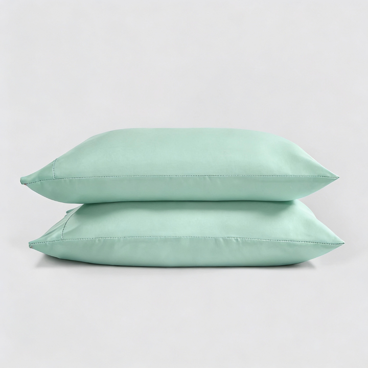 Noroki® - Kopfkissenbezug Set Eukalyptus Lyocell