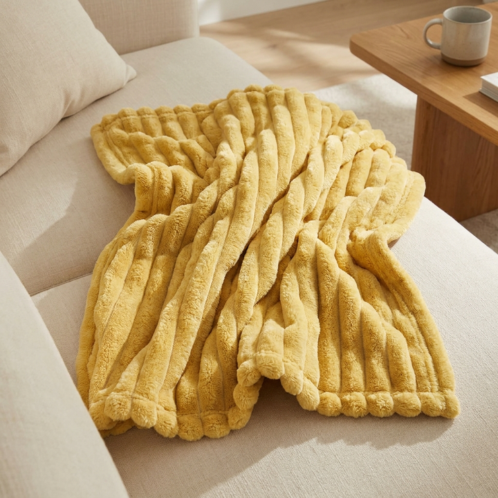Noroki - Lyocell Fleece Kuscheldecke