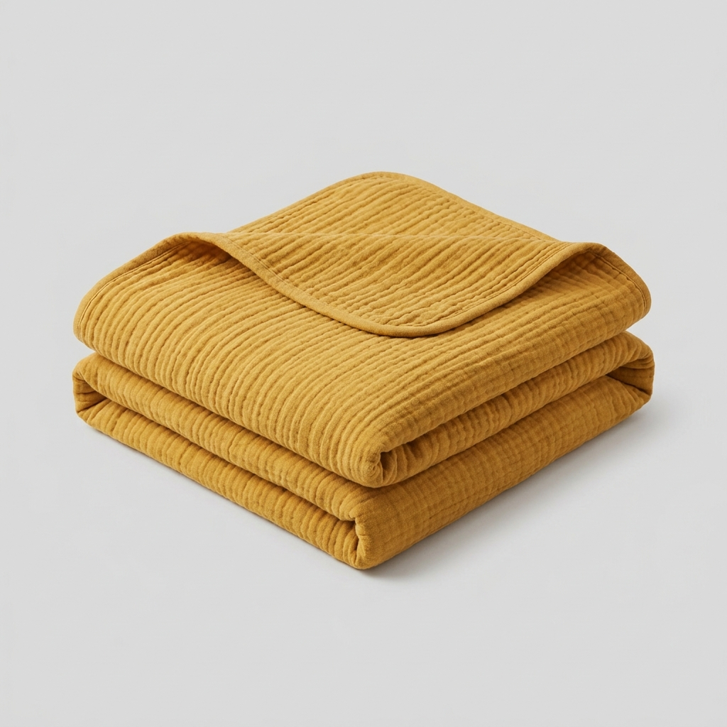 Noroki - Musselin Kuscheldecke Lyocell