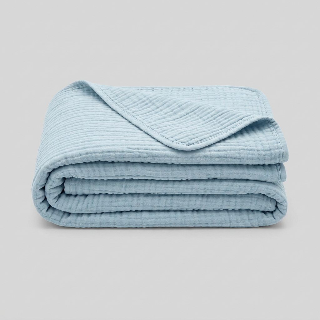 Noroki - Musselin Kuscheldecke Lyocell