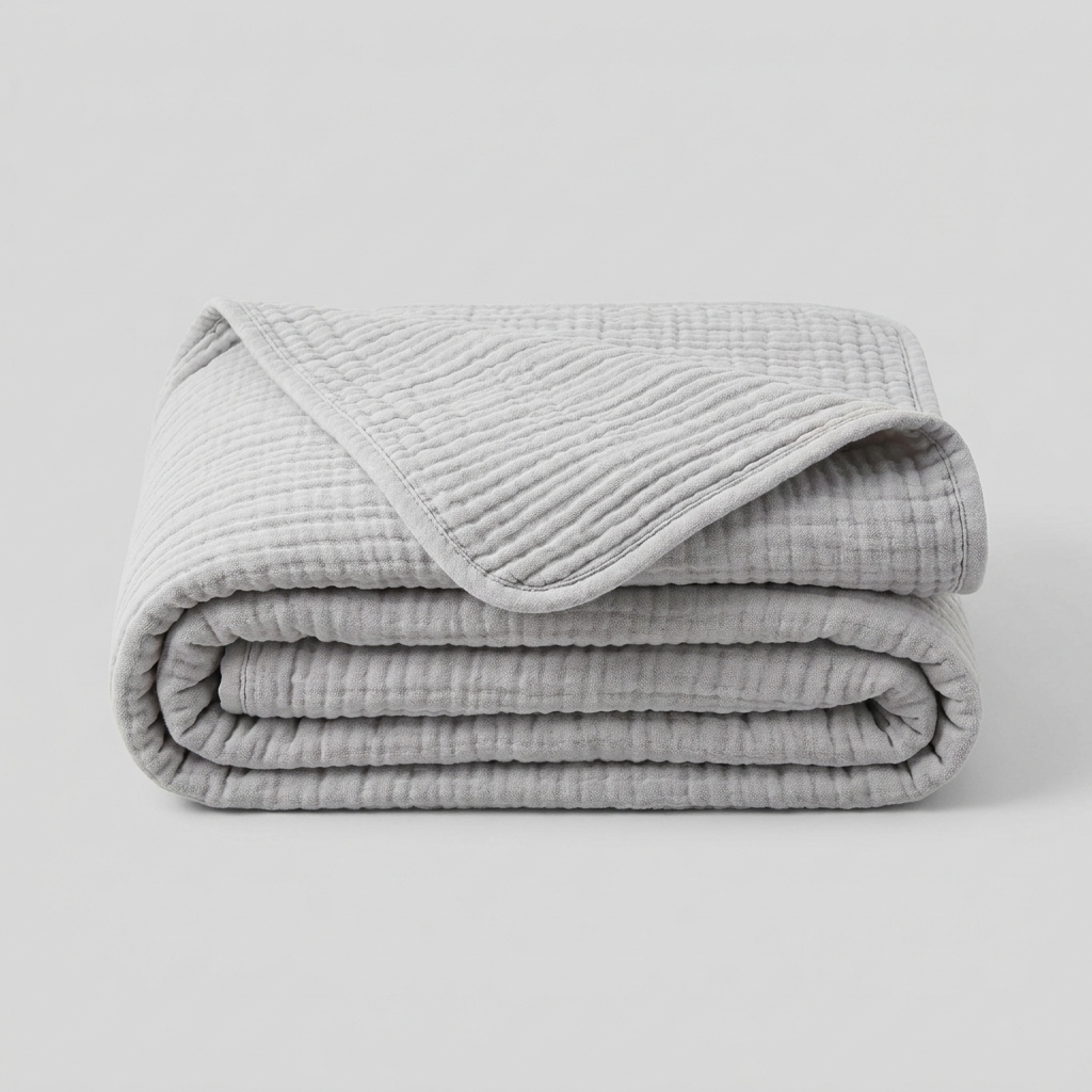 Noroki - Musselin Kuscheldecke Lyocell