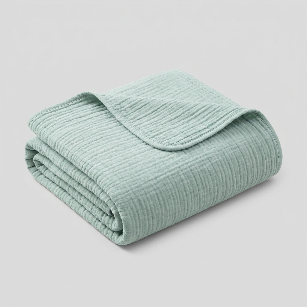 Noroki - Musselin Kuscheldecke Lyocell
