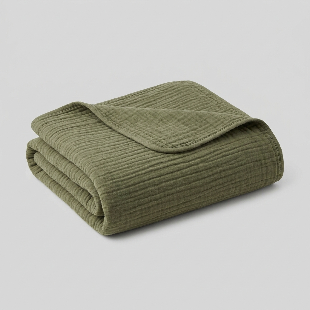 Noroki - Musselin Kuscheldecke Lyocell